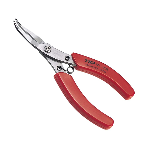 Kìm nhọn không gỉ mũi cong có răng cưa TOP Japan NN-100BN 2 kim nhon khong gi mui cong co rang cua top japan nn 100bn 1713186071