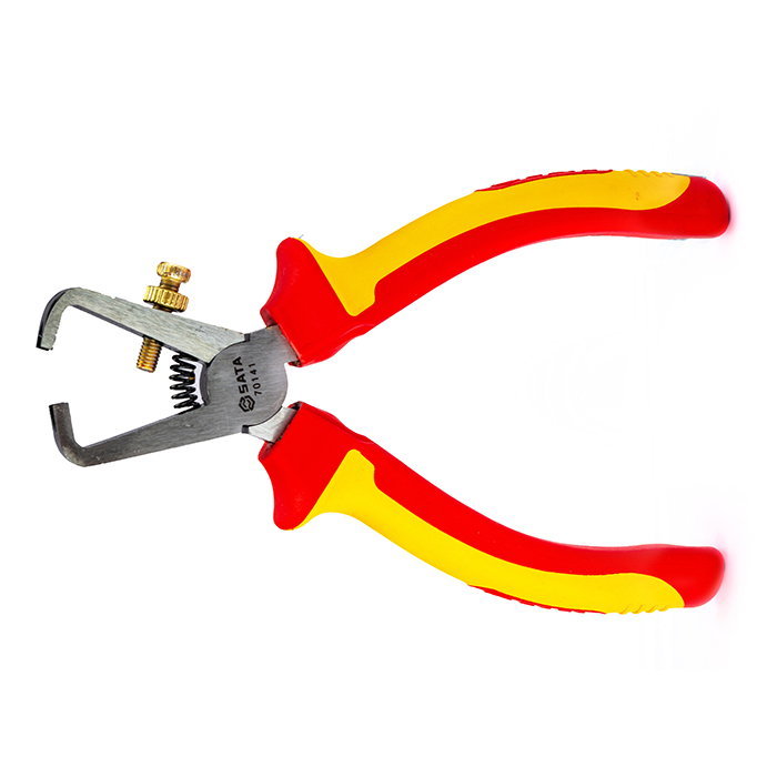 Kìm tuốt dây cách điện SATA 70141 6" 17 kim tuot day cach dien sata 70141 6 1721459268