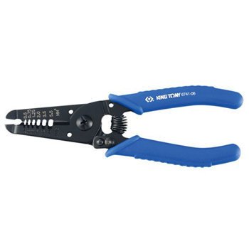 Kìm tuốt dẹp Kingtony 6741-06 6" 2 kim tuot dep kingtony 6741 06 6