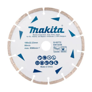 Lưỡi cắt kim cương cho đá cẩm thạch 180x22.23mm Makita D-52772
