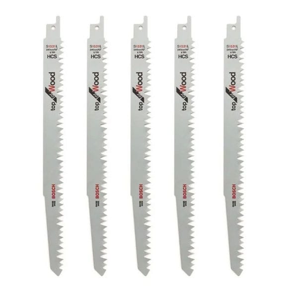 Lưỡi cưa kiếm S1531L Bosch 2608650676 (Bộ 5 lưỡi) 3 luoi cua kiem s1531l bosch 2608650676 bo 5 luoi 1712052465
