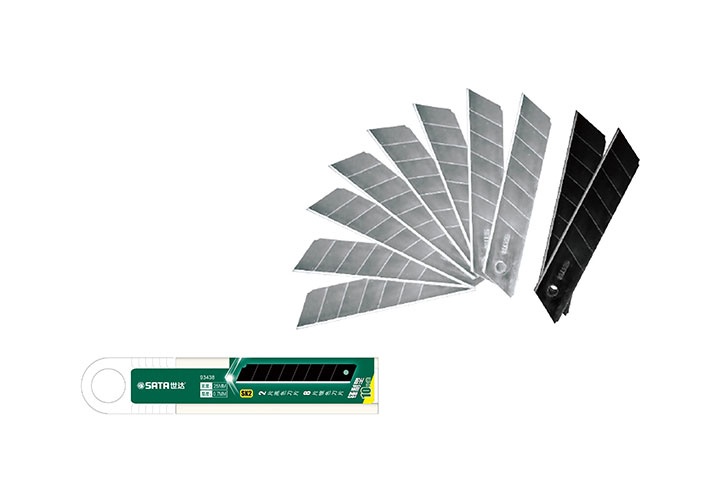 Lưỡi dao rọc thẳng thép SK2 25mm Sata 93438