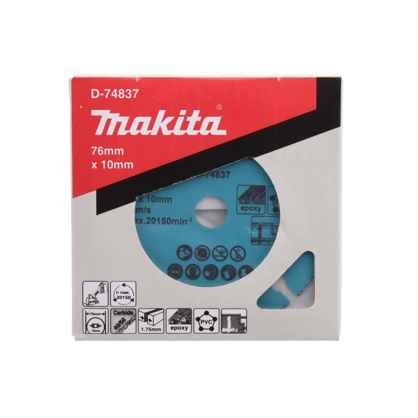 Lưỡi kim cương 76x10mm đa năng cho máy DMC300 Makita D-74837 2 luoi kim cuong 76x10mm da nang cho may dmc300 makita d 74837 1688612633
