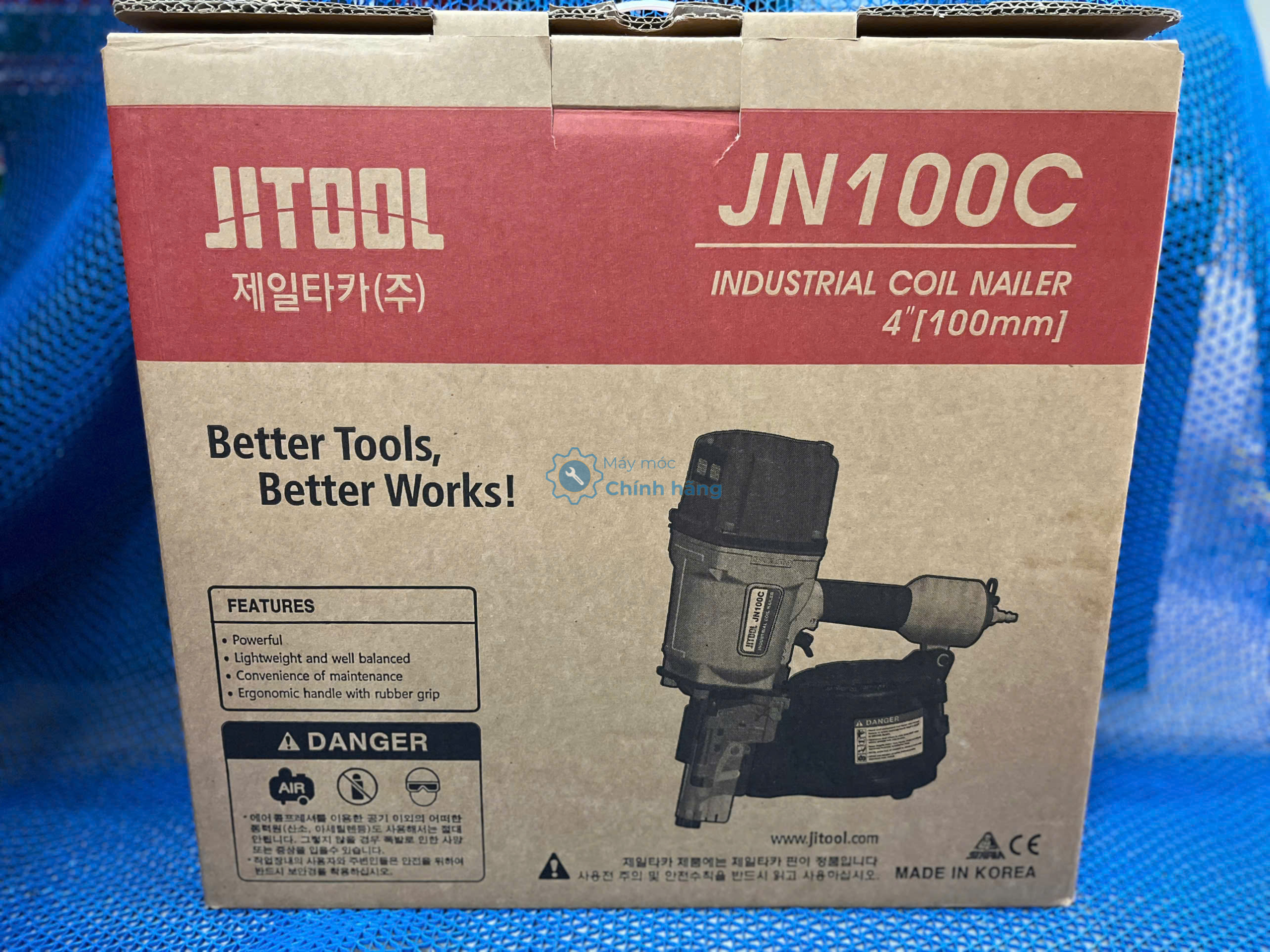 Máy bắn đinh cuộn Jit JN100C (65-100mm) 6 Máy bắn đinh cuộn Jit JN100C (65-100mm)