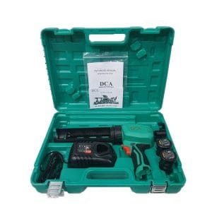 Máy băn kéo silicon dùng pin 12V DCA ADPJ12AK (2 Pin, 1 Sạc)