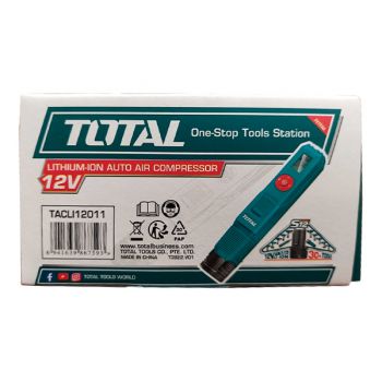 Máy bơm hơi cầm tay tự động dùng pin Lithium 12V Total TACLI12011 5 Máy bơm hơi cầm tay tự động dùng pin Lithium 12V Total TACLI12011 - Ảnh 5