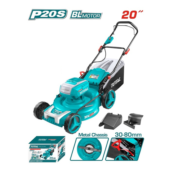 Máy cắt cỏ đẩy tay dùng pin 40V Total TLMLI2018 (Chưa Pin & Sạc) 2 may cat co day tay dung pin 40v total tlmli2018 chua pin sac 1690357845