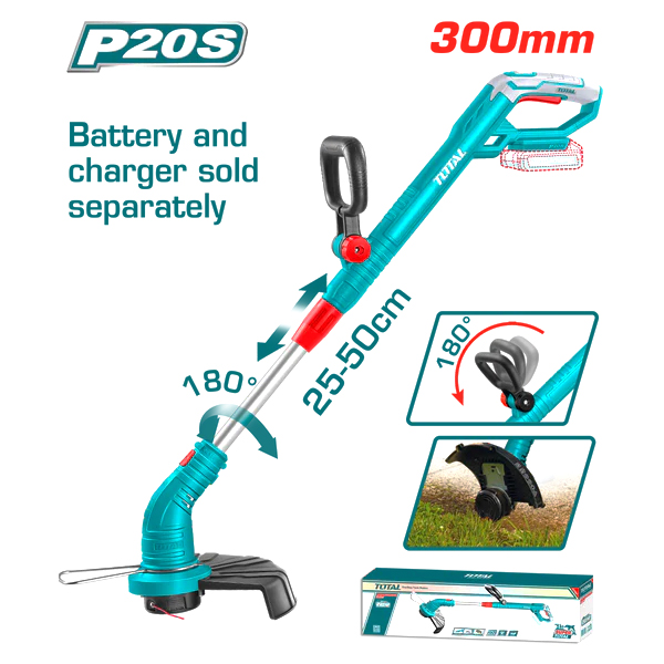 Máy cắt cỏ dùng pin 20V Total TGTLI20018 (Chưa Pin & Sạc) 4 may cat co dung pin 20v total tgtli20018 chua pin sac 1750135074