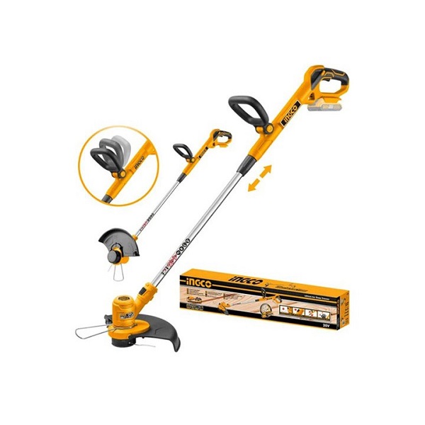 Máy cắt cỏ dùng pin Lithium Ingco CGTLI2001 ( Chưa Pin & Sạc ) 2 may cat co dung pin lithium ingco cgtli2001 20v chua kem pin va sac 1610438047