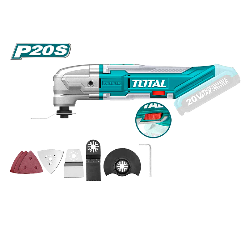 Máy cắt đa năng dùng pin Lithium 20V Total TMLI2001 (Chưa Pin & Sạc)