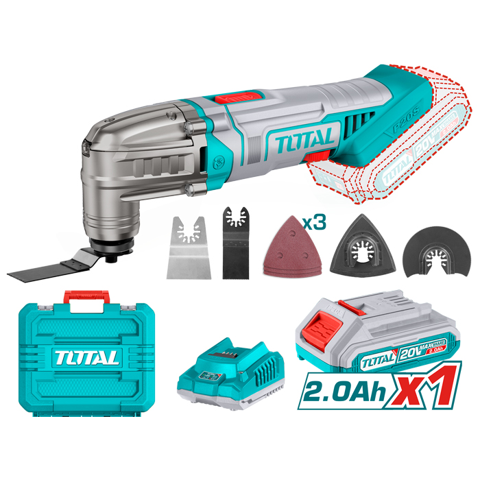 Máy cắt đa năng dùng pin Lithium Total TMLI20228 20V