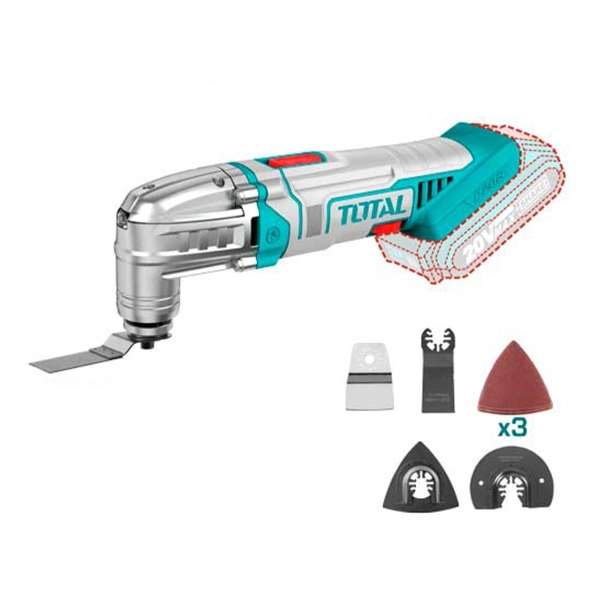 Máy cắt gọc đa năng dùng pin 20V Total TMLI2022 (Chưa Pin & Sạc) 3 may cat goc da nang dung pin 20v total tmli2022 chua pin sac 1702695057