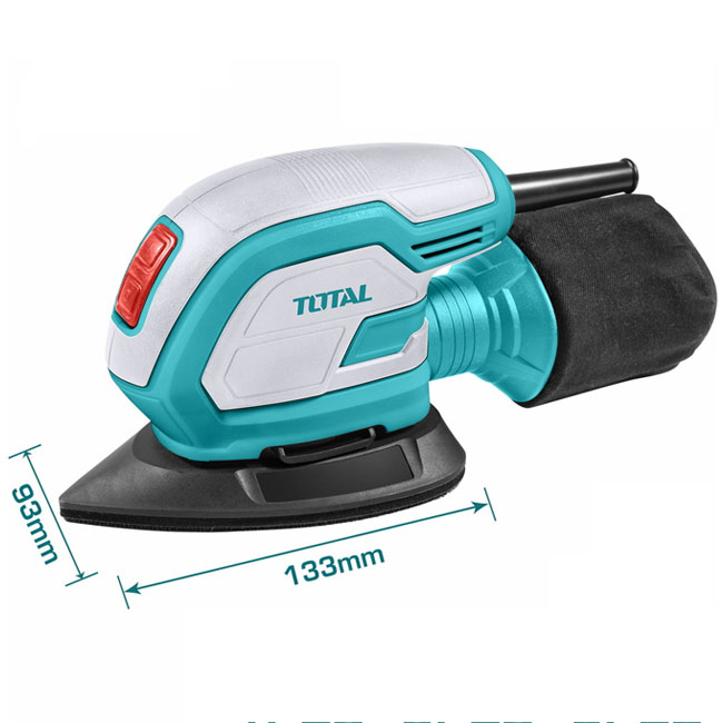 Máy chà nhám 65W Total TMS6505 93x133mm
