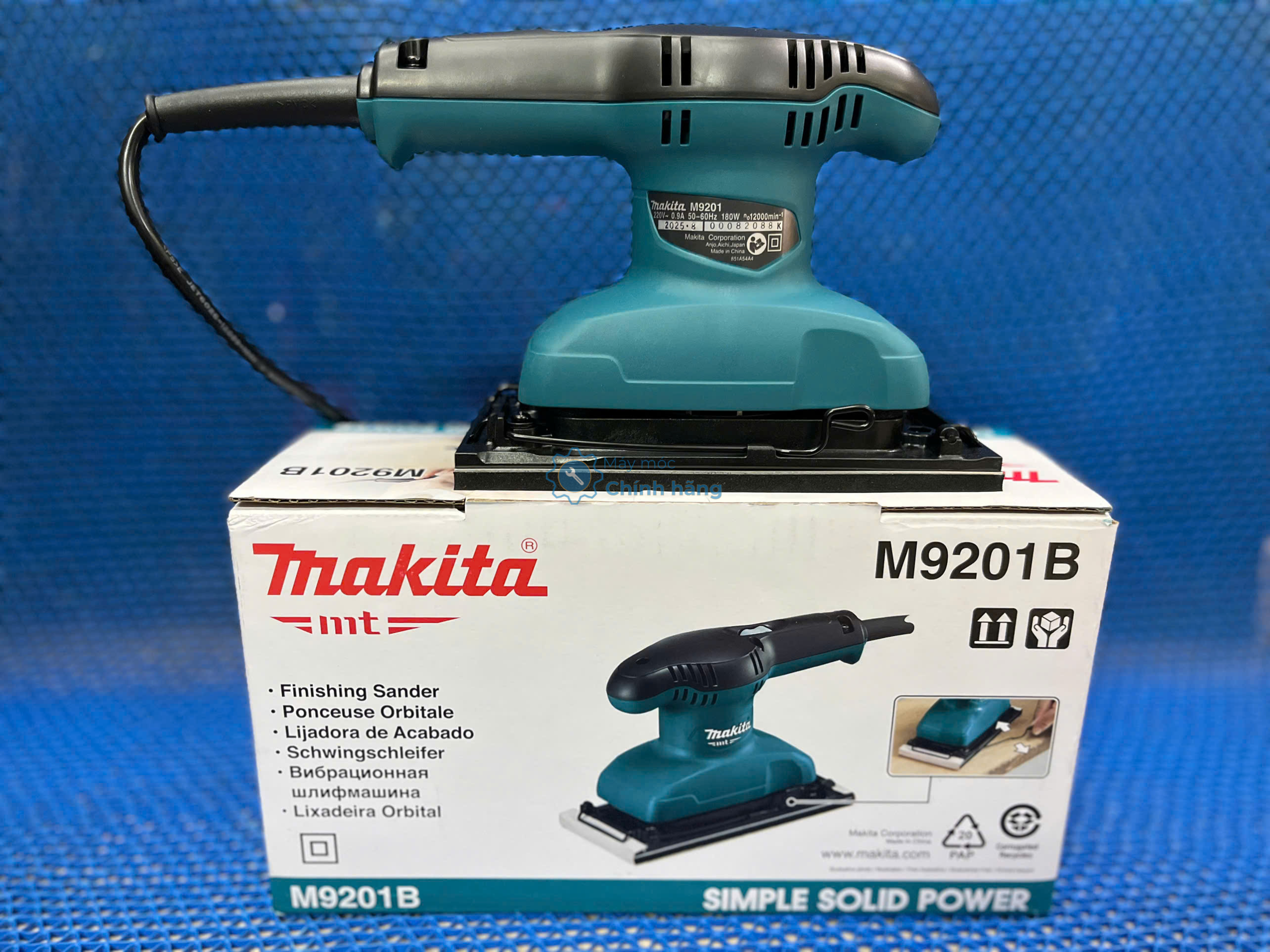 Máy Chà Nhám Rung Makita M9201B 3 Máy Chà Nhám Rung Makita M9201B