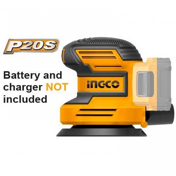 Máy chà nhám tròn dùng pin Lithium Ingco CROSLI2001 ( Chưa Pin & Sạc ) 2 may cha nham tron dung pin lithium ingco crosli2001 20v chua kem pin va sac 1610439107