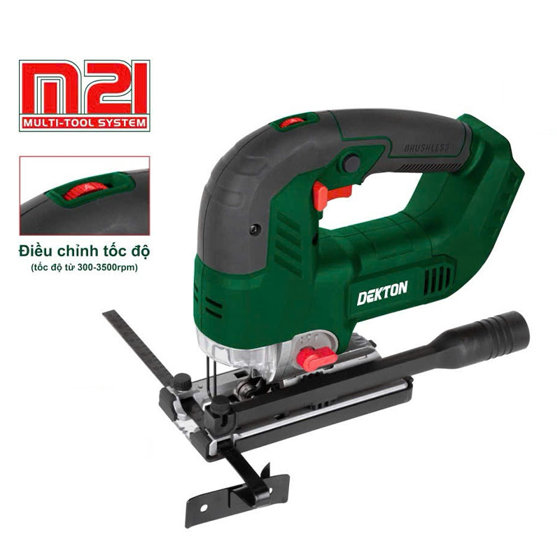 Máy cưa sọc Dekton M21-CS120BL (Chưa có pin sạc)