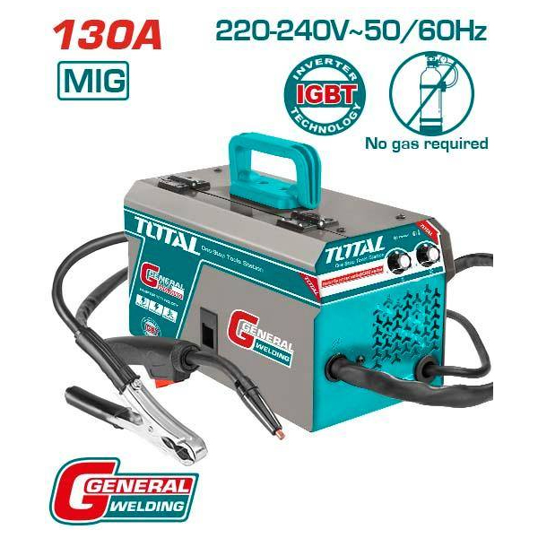 Máy hàn MIG/MMA Inverter Total TFC13018 (Không dùng khí) 13 may han mig mma inverter total tfc13018 khong dung khi 1742182541