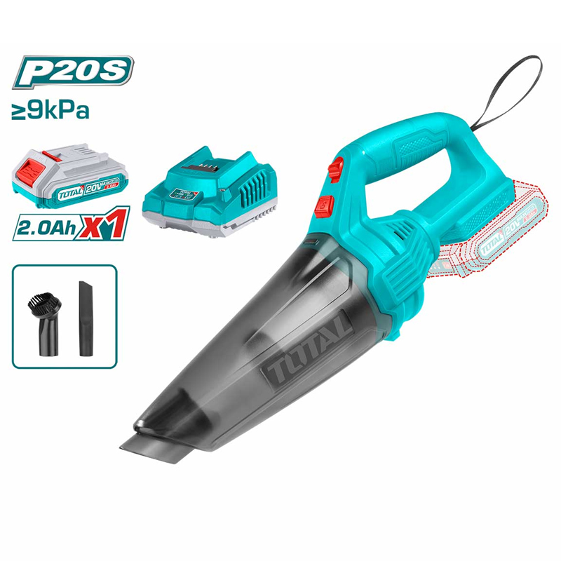 Máy hút bụi 0.5L dùng pin Lithium 20V Total TVLI20126