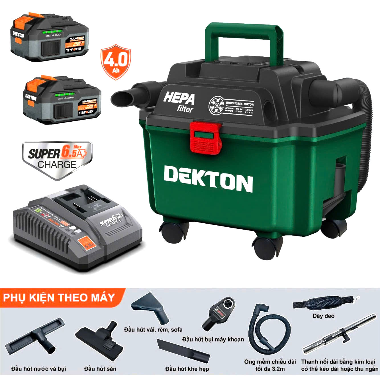 may hut bui dung pin 21v dekton m21 hb16promax 2 pin 40ah sac 1731640865