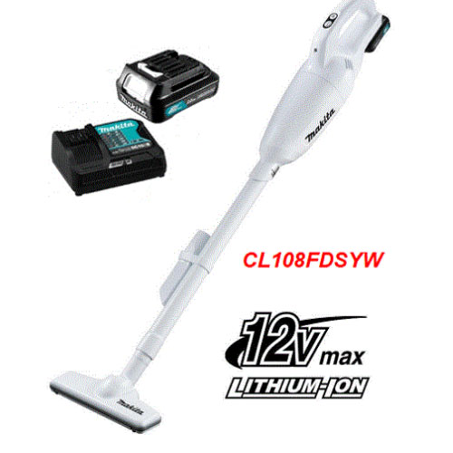 Máy hút bụi dùng pin Makita CL108FDSYW (Kèm pin và sạc) 2 may hut bui dung pin makita cl108fdsyw kem pin va sac 1566878104
