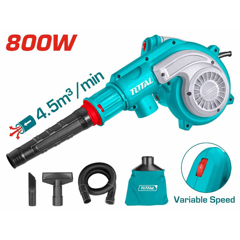 Máy hút & thổi bụi Total TB8036 (800W) 3 may hut thoi bui total tb8036 800w 1745199557