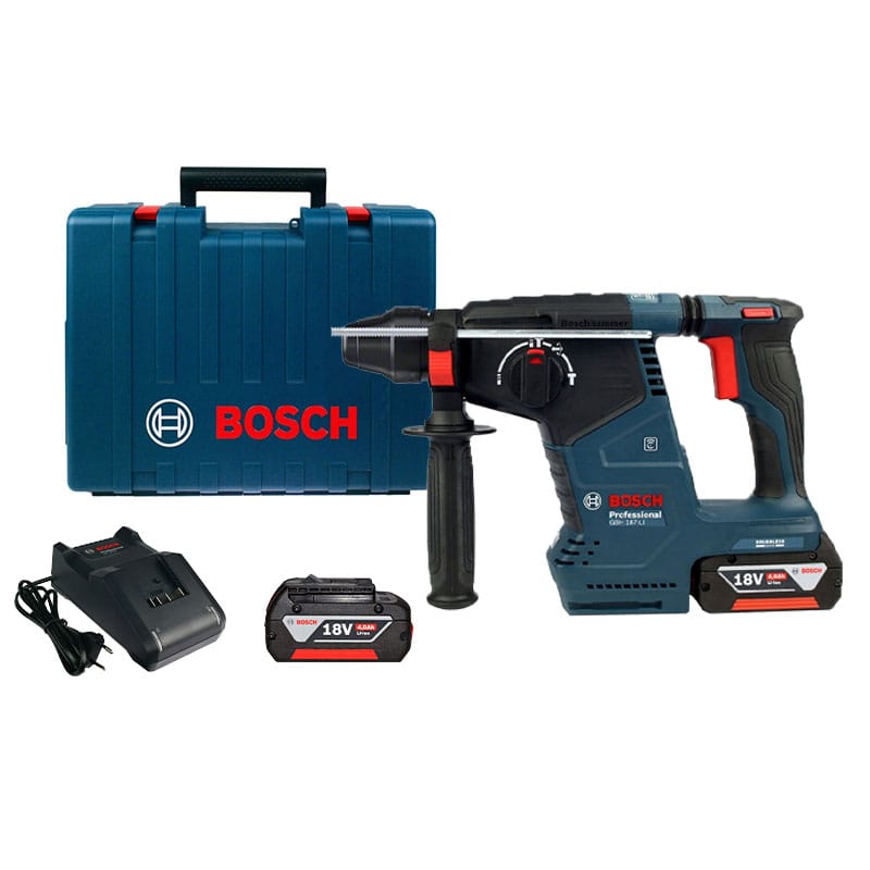Máy khoan bê tông dùng pin 18V Bosch GBH 187-LI