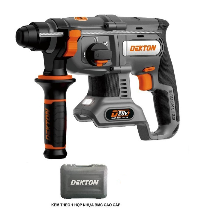 Máy khoan bê tông dùng pin M21 Phổ thông Dekton D20-RH2603ATC (Chưa pin sạc)
