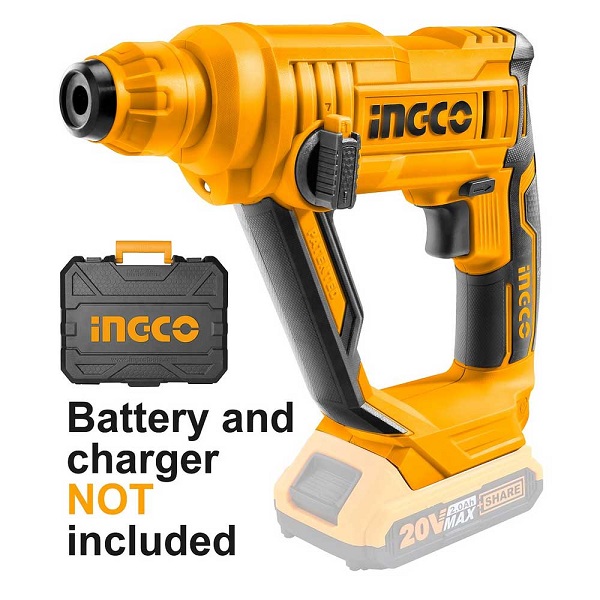 Máy khoan bê tông dùng pin Lithium Ingco CRHLI1601 (20V)
