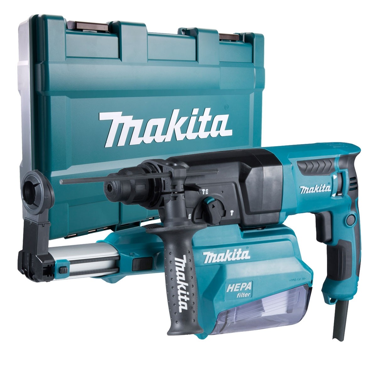 Máy khoan đa năng tự hút bụi Makita HR2650 800W