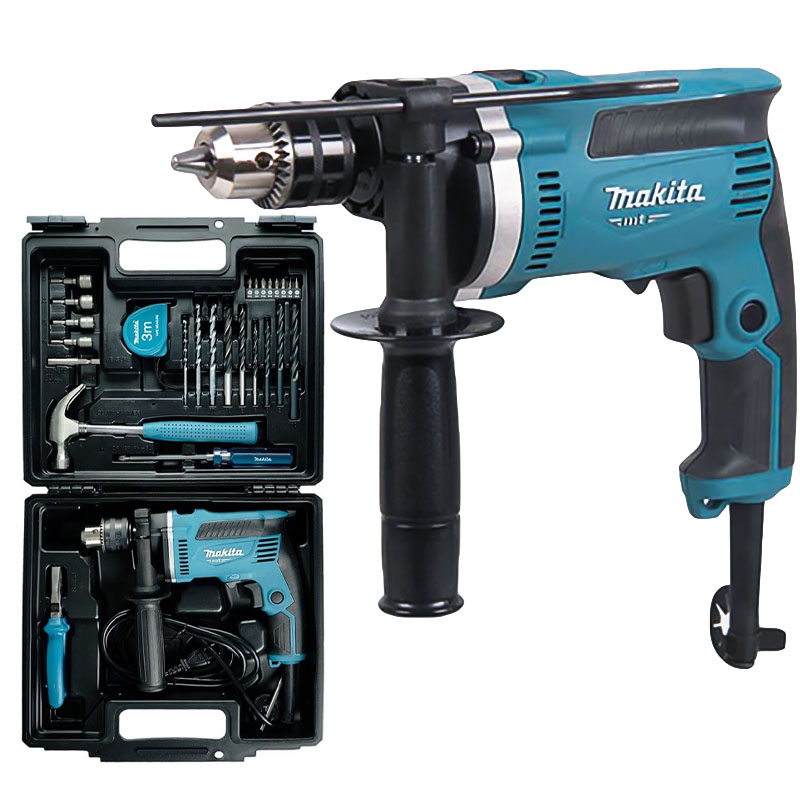 Máy khoan búa 26 phụ kiện Makita M8100KX2B 710W