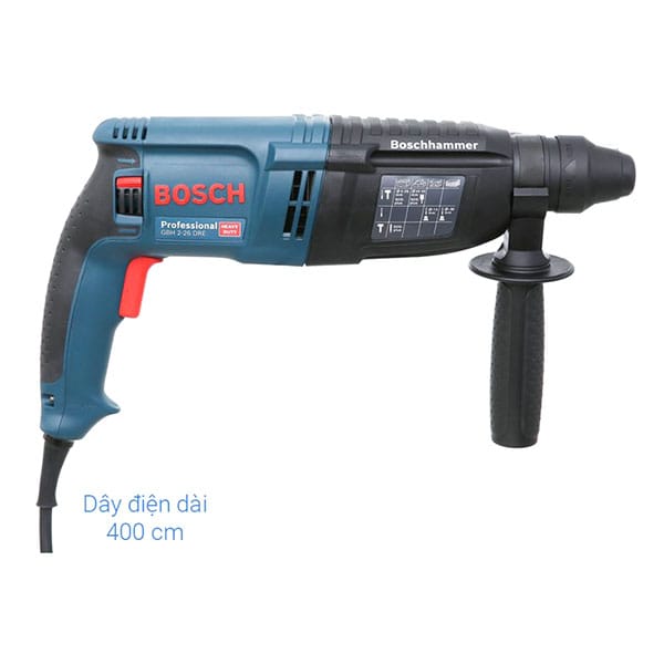 Máy khoan búa Bosch GBH 2-26DRE 800W 4 Máy khoan búa Bosch GBH 2-26DRE 800W - Ảnh 4