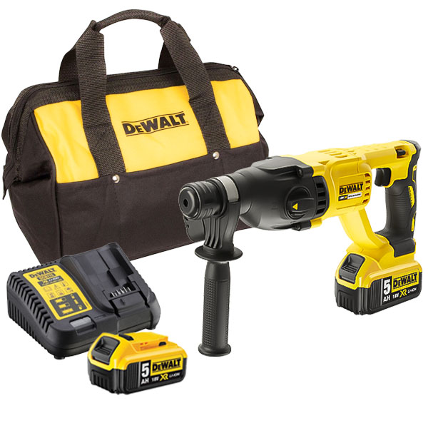Máy khoan búa dùng pin 18V DeWalt DCH133P2