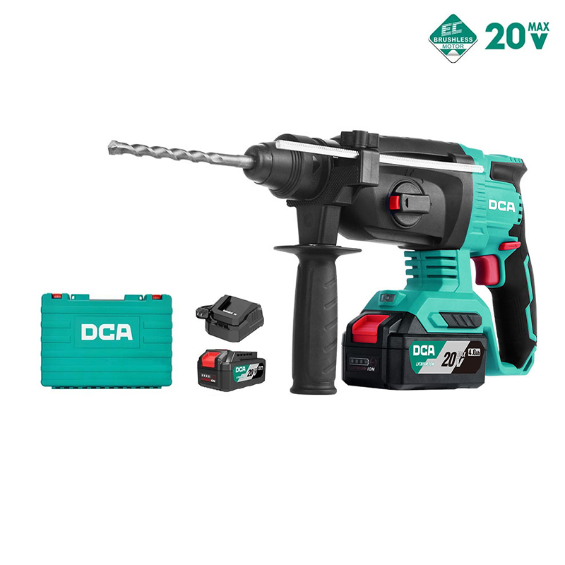 Máy khoan búa dùng pin 20V DCA ADZC04-24DM ( 1 Pin 4.0 Ah & Sạc)