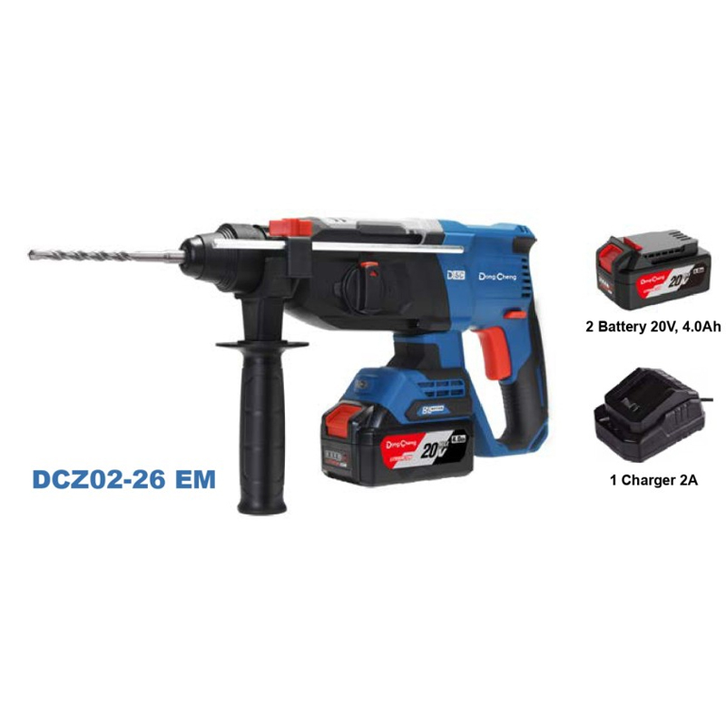 may khoan bua dung pin 20v dongcheng dczc02 26em kem 2 pin 40ah sac 1715918007