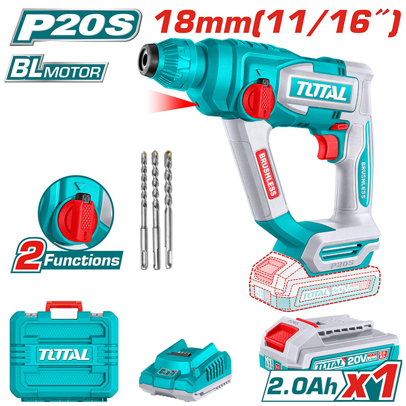 may khoan bua dung pin 20v total trhli201881 kem 1 pin 2ah sac 1730187178