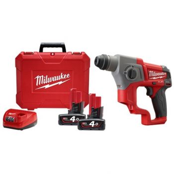 Máy khoan búa Milwaukee M12 CH-402C SET (2 pin x 4.0Ah, 1 sạc) 2 Máy khoan búa Milwaukee M12 CH-402C SET (2 pin x 4.0Ah, 1 sạc) - Ảnh 2