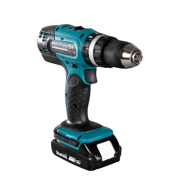 Máy khoan búa và vặn vít dùng pin Makita DHP453SFX8 ( 18V) 6 Máy khoan búa và vặn vít dùng pin Makita DHP453SFX8 ( 18V) - Ảnh 6