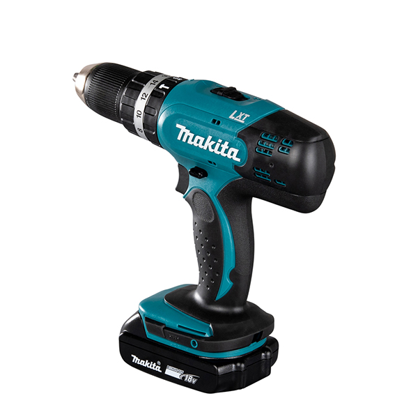 Máy khoan búa và vặn vít dùng pin Makita DHP453SFX8 ( 18V) 3 Máy khoan búa và vặn vít dùng pin Makita DHP453SFX8 ( 18V) - Ảnh 3