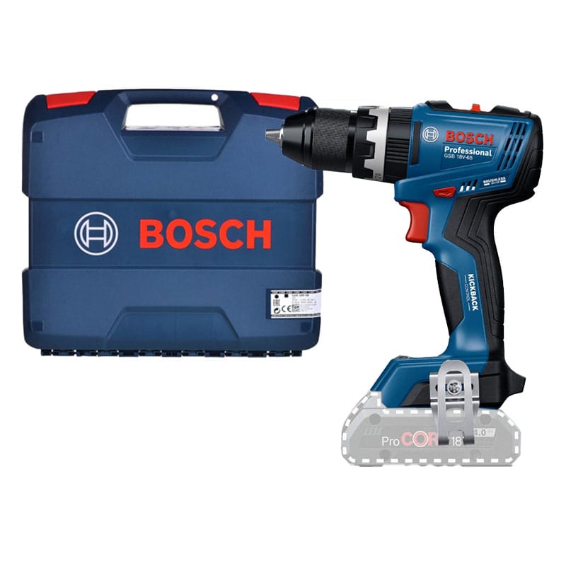 Máy khoan động lực dùng pin 18V Bosch GSB 18V-65 (Chưa Pin & Sạc) 3 may khoan dong luc dung pin 18v bosch gsb 18v 65 chua pin sac 1736496707