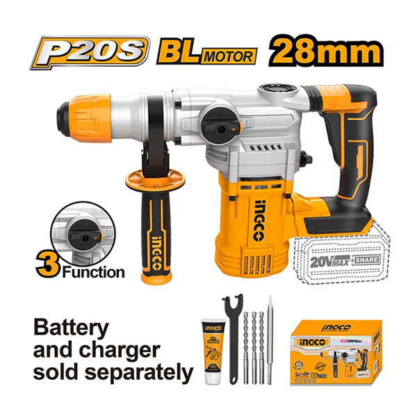 may khoan duc be tong dung pin 20v ingco crhli20288 chua pin sac 1727774157