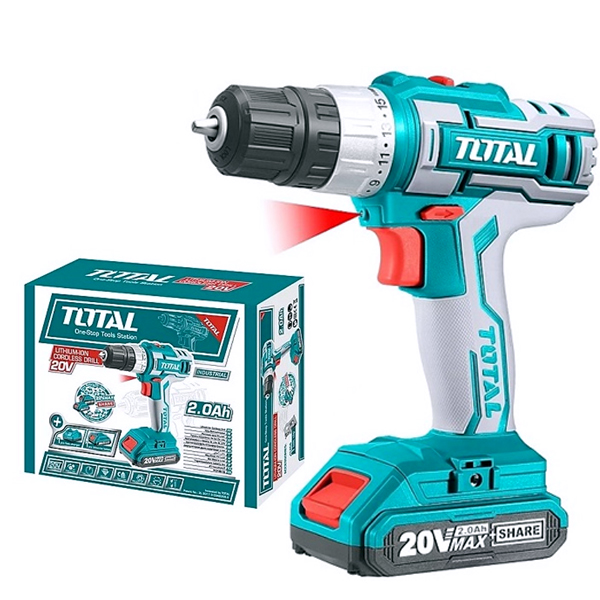 Máy Khoan dùng pin Lithium 20V Total TDLI20024 5 may khoan dung pin lithium 20v total tdli20024 1636536443