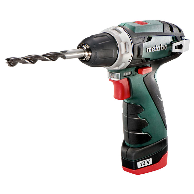 Máy khoan vặn vít dùng pin 12V Metabo PowerMaxx BS (600079500)