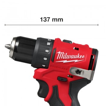Máy khoan vặn vít dùng pin 12V Milwaukee M12 BLDDRC-0 (Chưa Pin & Sạc) 10 Máy khoan vặn vít dùng pin 12V Milwaukee M12 BLDDRC-0 (Chưa Pin & Sạc) - Ảnh 10
