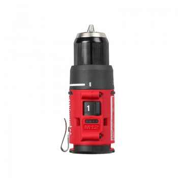Máy khoan vặn vít dùng pin 12V Milwaukee M12 BLDDRC-0 (Chưa Pin & Sạc) 9 Máy khoan vặn vít dùng pin 12V Milwaukee M12 BLDDRC-0 (Chưa Pin & Sạc) - Ảnh 9