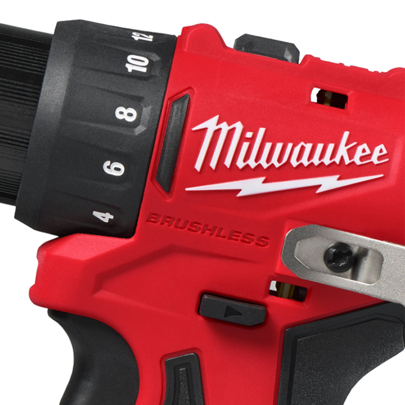 Máy khoan vặn vít dùng pin 12V Milwaukee M12 BLDDRC-0 (Chưa Pin & Sạc) 6 Máy khoan vặn vít dùng pin 12V Milwaukee M12 BLDDRC-0 (Chưa Pin & Sạc) - Ảnh 6