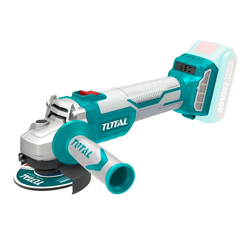 Máy mài góc dùng pin 20V Total TAGLI1002 (không kèm pin và sạc) 2 may mai goc dung pin 20v total tagli1002 khong kem pin va sac 1655690931