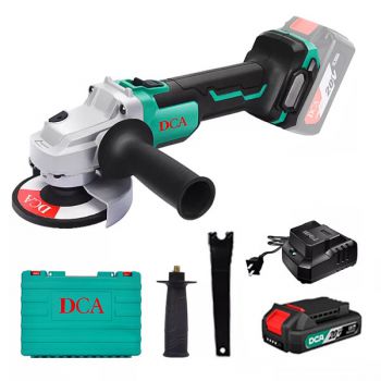Máy mài góc dùng pin DCA ADSM03-125DM (1 Pin 2.0Ah & Sạc) 2 Máy mài góc dùng pin DCA ADSM03-125DM (1 Pin 2.0Ah & Sạc) - Ảnh 2