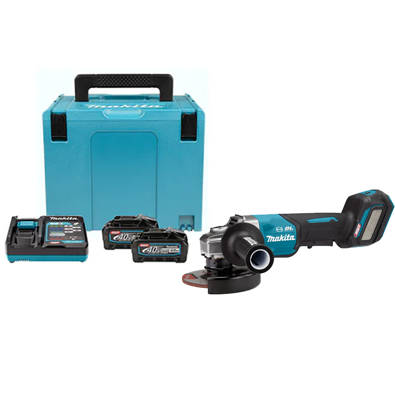 Máy Mài Góc Dùng Pin 40V Makita GA027GM201 (Công tắc bóp) 3 may mai goc dung pin makita ga027gm201 100mm cong tac truot aws bl40v max 1734320401