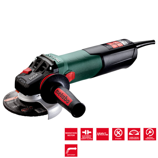 Máy mài góc Inox Metabo WEV 17-125 Quick Inox 12 may mai goc inox metabo wev 17 125 quick inox 1654153900
