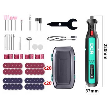 Máy mài khuôn dùng pin 4V 0,9Ah DCA ADSJ0801E 4 Máy mài khuôn dùng pin 4V 0,9Ah DCA ADSJ0801E - Ảnh 4